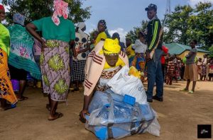 Read more about the article Thank you to the donor that made sure this displaced new mom, has baby essentials.